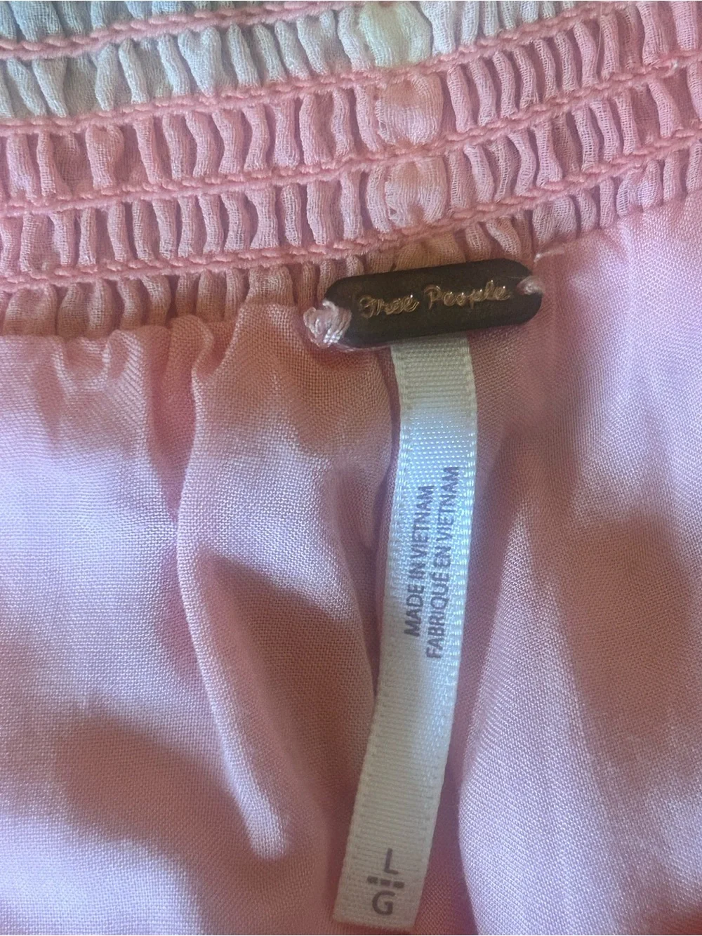 NEW Free People Off The Grid Floral Culouttes Crop Wide Leg Pants Sz L - Picture 5 of 7